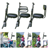 Maxbell Child Bike Seat Detachable Universal for Road Bikes Folding Bikes Boys Girls with handrail