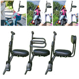 Maxbell Child Bike Seat Detachable Universal for Road Bikes Folding Bikes Boys Girls with handrail