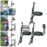 Maxbell Child Bike Seat Detachable Universal for Road Bikes Folding Bikes Boys Girls with handrail