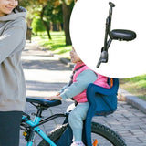 Maxbell Child Bike Seat Detachable Universal for Road Bikes Folding Bikes Boys Girls with handrail