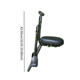 Maxbell Child Bike Seat Detachable Universal for Road Bikes Folding Bikes Boys Girls with handrail