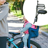 Maxbell Child Bike Seat Detachable Universal for Road Bikes Folding Bikes Boys Girls with guadrail