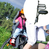 Maxbell Child Bike Seat Detachable Universal for Road Bikes Folding Bikes Boys Girls with guadrail