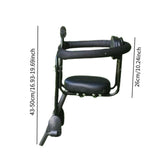 Maxbell Kids Bicycle Front Seat for 6 Months to 8 Years Old Outdoor Sports Road Bike Style A