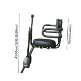 Maxbell Kids Bicycle Front Seat for 6 Months to 8 Years Old Outdoor Sports Road Bike Style C