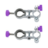 Maxbell 2 Pieces Fishing Chair Umbrella Holder Accessory Umbrella Clamp Stand Holder Purple
