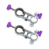 Maxbell 2 Pieces Fishing Chair Umbrella Holder Accessory Umbrella Clamp Stand Holder Purple