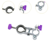 Maxbell 2 Pieces Fishing Chair Umbrella Holder Accessory Umbrella Clamp Stand Holder Purple