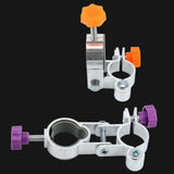 Maxbell 2 Pieces Fishing Chair Umbrella Holder Accessory Umbrella Clamp Stand Holder Purple