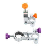 Maxbell 2 Pieces Fishing Chair Umbrella Holder Accessory Umbrella Clamp Stand Holder Purple