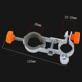 Maxbell 2 Pieces Fishing Chair Umbrella Holder Accessory Umbrella Clamp Stand Holder Orange