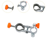 Maxbell 2 Pieces Fishing Chair Umbrella Holder Accessory Umbrella Clamp Stand Holder Orange