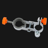 Maxbell 2 Pieces Fishing Chair Umbrella Holder Accessory Umbrella Clamp Stand Holder Orange