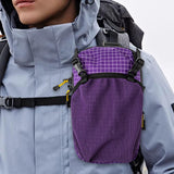 Maxbell Mobile Phone Bag Versatile Waist Pack for Outdoor Sports Backpacking Jogging violet