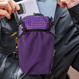 Maxbell Mobile Phone Bag Versatile Waist Pack for Outdoor Sports Backpacking Jogging violet