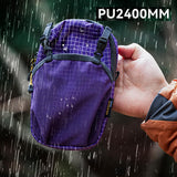 Maxbell Mobile Phone Bag Versatile Waist Pack for Outdoor Sports Backpacking Jogging violet