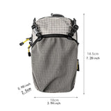 Maxbell Mobile Phone Bag Versatile Waist Pack for Outdoor Sports Backpacking Jogging gray