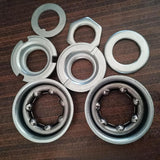 Maxbell Bottom Bracket Cup Set Accessories Components Increase Stability Replacement Silver