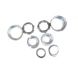 Maxbell Bottom Bracket Cup Set Accessories Components Increase Stability Replacement Silver