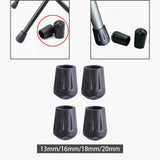 Maxbell 4 Pieces Chair Foot Covers Chair Leg Protector Pads for Garden Patio Outdoor Inner Dia 1.3 cm