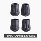 Maxbell 4 Pieces Chair Foot Covers Chair Leg Protector Pads for Garden Patio Outdoor Inner Dia 1.3 cm