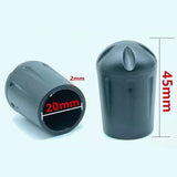 Maxbell 4 Pieces Chair Foot Covers Chair Leg Protector Pads for Garden Patio Outdoor Inner Dia 2.0 cm