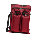 Maxbell Art Portfolio Backpack Drawing Bag for Craft Supplies Accessories Sketchbook Red