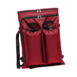 Maxbell Art Portfolio Backpack Drawing Bag for Craft Supplies Accessories Sketchbook Red