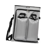 Maxbell Art Portfolio Backpack Drawing Bag for Craft Supplies Accessories Sketchbook Gray