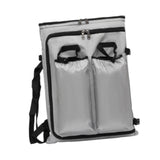 Maxbell Art Portfolio Backpack Drawing Bag for Craft Supplies Accessories Sketchbook Gray
