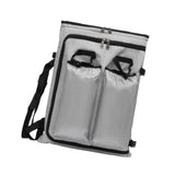 Maxbell Art Portfolio Backpack Drawing Bag for Craft Supplies Accessories Sketchbook Gray