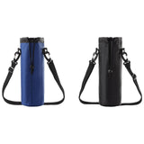 Maxbell Insulated Water Bottle Carrier Bag Cooler Bag Travel Carry Bag Thermal Pouch Blue