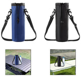 Maxbell Insulated Water Bottle Carrier Bag Cooler Bag Travel Carry Bag Thermal Pouch Blue