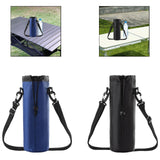 Maxbell Insulated Water Bottle Carrier Bag Cooler Bag Travel Carry Bag Thermal Pouch Blue