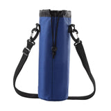 Maxbell Insulated Water Bottle Carrier Bag Cooler Bag Travel Carry Bag Thermal Pouch Blue