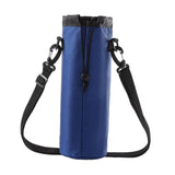 Maxbell Insulated Water Bottle Carrier Bag Cooler Bag Travel Carry Bag Thermal Pouch Blue