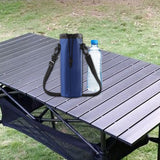 Maxbell Insulated Water Bottle Carrier Bag Cooler Bag Travel Carry Bag Thermal Pouch Blue