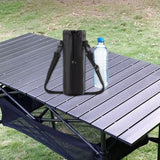 Maxbell Insulated Water Bottle Carrier Bag Cooler Bag Travel Carry Bag Thermal Pouch Black