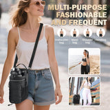 Maxbell Magnetic Water Bottle Holder for Men Women Gym Storage Bag for Riding Sports