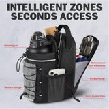 Maxbell Magnetic Water Bottle Holder for Men Women Gym Storage Bag for Riding Sports