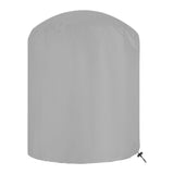 Maxbell Barbecue Cover Round BBQ Grill Cover Outdoor Accessories Sturdy Oxford Cloth Style A