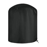 Maxbell Barbecue Cover Round BBQ Grill Cover Outdoor Accessories Sturdy Oxford Cloth Style C