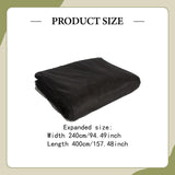 Maxbell Garden Mesh Netting Barrier Protection Netting for Flowers Vegetables Fruits Black Length 4m
