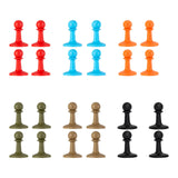 Maxbell 4 Pieces Protection Cap Anti Thunder for Mountaineering Travel Lovers Hiking Red