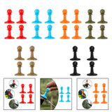 Maxbell 4 Pieces Protection Cap Anti Thunder for Mountaineering Travel Lovers Hiking Red