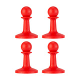 Maxbell 4 Pieces Protection Cap Anti Thunder for Mountaineering Travel Lovers Hiking Red