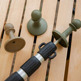 Maxbell 4 Pieces Protection Cap Anti Thunder for Mountaineering Travel Lovers Hiking Blue