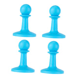 Maxbell 4 Pieces Protection Cap Anti Thunder for Mountaineering Travel Lovers Hiking Blue