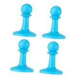 Maxbell 4 Pieces Protection Cap Anti Thunder for Mountaineering Travel Lovers Hiking Blue