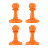 Maxbell 4 Pieces Protection Cap Anti Thunder for Mountaineering Travel Lovers Hiking Orange